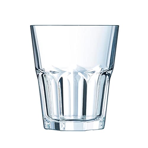 Arcoroc ARC J2612 Granity Whiskyglas, 275ml, Glas, transparent, 6 Stück von Arcoroc