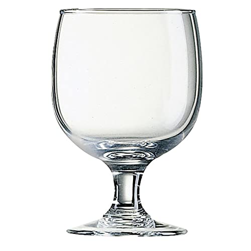 Arcoroc ARC E3559 Amélia Trinkglas, Wasserglas, Saftglas, Kelch, 190ml, Glas, transparent, 12 Stück von Arcoroc