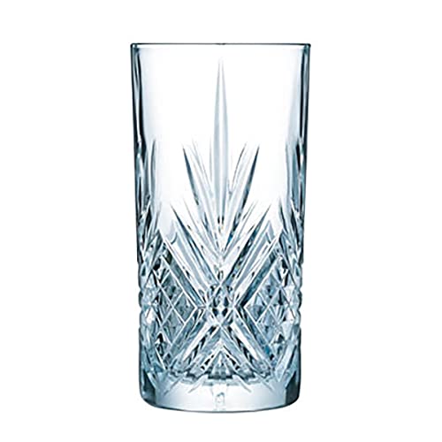 Arcoroc ARC L7255 Broadway Longdrinkglas, 380ml, Glas, transparent, 6 Stück von Arcoroc