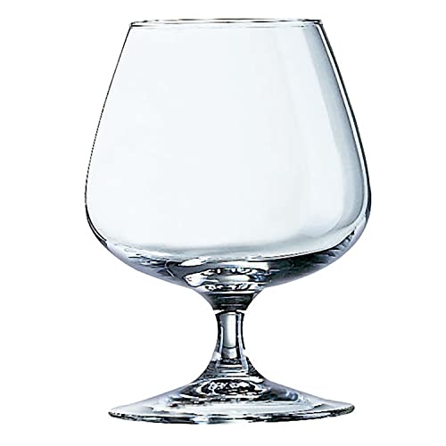 Arcoroc ARC 62661 Degustation Cognacschwenker, Cognacglas, 250ml, Glas, transparent, 6 Stück von Arcoroc