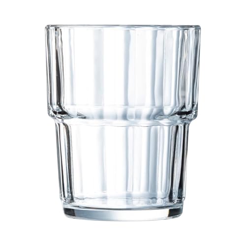Arcoroc ARC 60024 Norvege Trinkglas, Wasserglas, Saftglas, 200ml, Glas, transparent, 6 Stück Arcoroc ARC 60024 Norvege Trinkglas, Wasserglas, Saftglas, 200ml, Glas, transparent, 6 Stück von Arcoroc