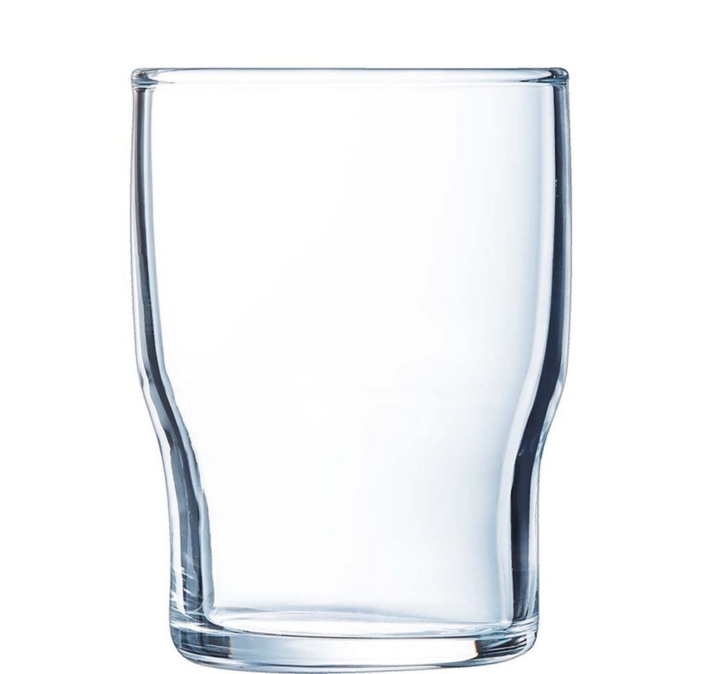 Arcoroc Tumbler-Glas Campus, Glas gehärtet, Tumbler Trinkglas stapelbar 180ml Glas gehärtet Transparent 6 Stück von Arcoroc