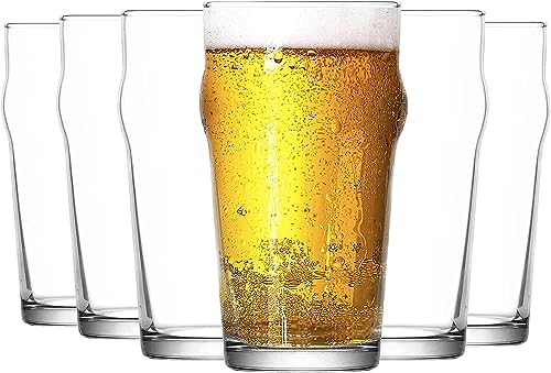 Nonic Bier- oder Cider-Gläser 1 Pint, 6er-Pack von Arcoroc