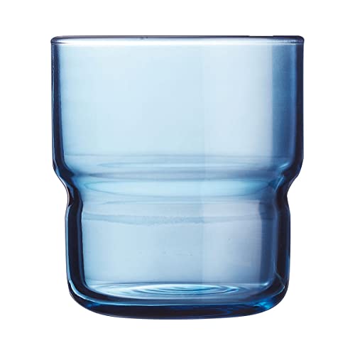 Verre forme basse 22cl Log Brush Blue Jean Arcoroc - 6 verres von Arcoroc