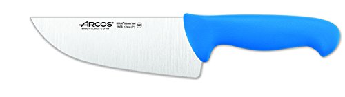Arcos,295823,Serie AA82900 -Metzgermesser Steakmesser -Klinge Nitrum Edelstahl 170 mm- HandGriff Polypropylen Farbe Blau von Arcos