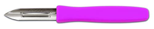 Arcos Professionelle Geräte - Schälmesser - Klinge Edelstahl 60 mm - HandGriff Polypropylen Farbe Fuchsia von Arcos