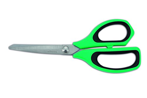 Arcos Serie Prochef - Küchenschere - Klinge Edelstahl 215 mm - HandGriff Polypropylen Farbe Grün und Schwarz von Arcos