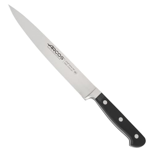 Arcos Professionelles Küchenmesser - Geschmiedete Edelstahlklinge 210 mm - Robuster POM-Griff - Klassische Serie von Arcos