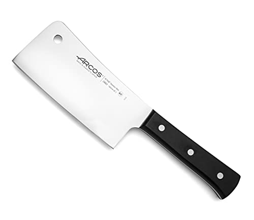 Arcos 288200 Serie Universal - Hackmesser - Klinge Nitrum Edelstahl 160 mm - HandGriff Polyoxymethylen (POM) Farbe Schwarz von Arcos