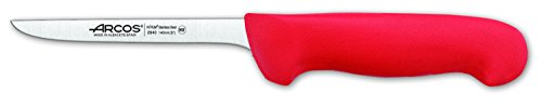 Arcos Serie 2900 - Ausbeinmesser - Klinge Nitrum Edelstahl 140 mm - HandGriff Polypropylen Farbe Rot von Arcos