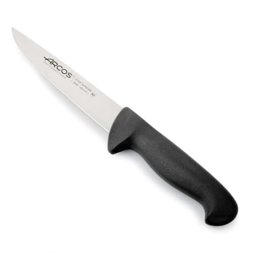 Arcos Serie 2900 - Metzgermesser Steakmesser - Klinge Nitrum Edelstahl 160 mm - HandGriff Polypropylen Farbe Schwarz von Arcos