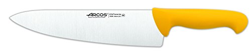Arcos Serie 2900 - Kochmesser - Klinge Nitrum Edelstahl 250 mm - HandGriff Polypropylen Farbe Gelb von Arcos