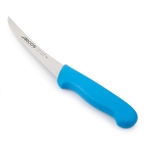 Arcos 291323 Serie 2900 - Ausbeinmesser - Klinge Nitrum Edelstahl 140 mm - HandGriff Polypropylen Farbe Blau von Arcos