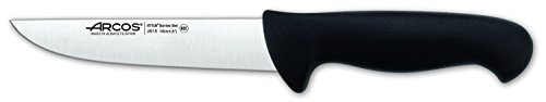 Arcos Serie 2900 - Metzgermesser Steakmesser - Klinge Nitrum Edelstahl 160 mm - HandGriff Polypropylen Farbe Schwarz von Arcos