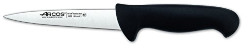 Arcos Serie 2900 - Metzgermesser Steakmesser - Klinge Nitrum Edelstahl 150 mm - HandGriff Polypropylen Farbe Schwarz von Arcos