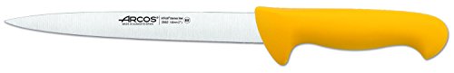 Arcos Serie 2900 - Filetmesser - Klinge Nitrum Edelstahl 190 mm - HandGriff Polypropylen Farbe Gelb von Arcos