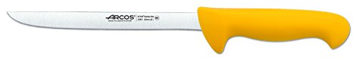 Arcos Serie 2900 - Filetmesser - Klinge Nitrum Edelstahl 200 mm - HandGriff Polypropylen Farbe Gelb von Arcos