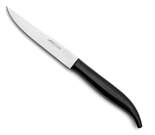 Arcos Table Messer - Steakmesser Tafelmesser - Klinge Nitrum Edelstahl 110 mm - HandGriff Nylon Farbe Schwarz von Arcos