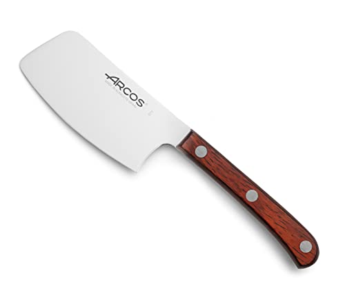 Arcos Table Messer - Steakmesser Tafelmesser - Klinge Nitrum Edelstahl 90 mm - HandGriff Pack-Holz Farbe Braun von Arcos