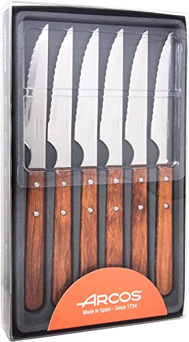 Arcos 821900 – Steakmesser Set. 6-teilig von Arcos