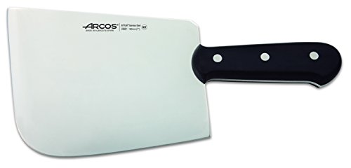 Arcos Messer Serie Blatt, Universal Pro/TouchPro, glatter Schneide 180 mm, Schwarz von Arcos