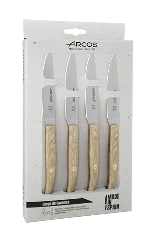 Arcos Messerset 30x20x5 cm braun von Arcos