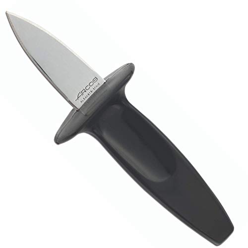 Arcos Professionelle Geräte - Austernmesser - Klinge Edelstahl 60 mm - HandGriff Polypropylen Farbe Schwarz von Arcos