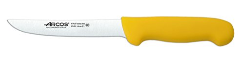 Arcos 294500 Serie 2900 - Ausbeinmesser - Klinge Nitrum Edelstahl 160 mm - HandGriff Polypropylen Farbe Gelb von Arcos