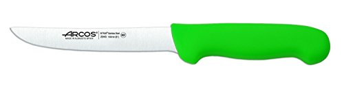 Arcos Serie 2900 - Ausbeinmesser - Klinge Nitrum Edelstahl 160 mm - HandGriff Polypropylen Farbe Grün von Arcos