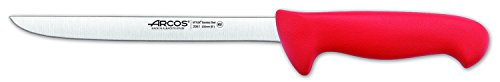 Arcos Serie 2900 - Filetmesser - Klinge Nitrum Edelstahl 200 mm - HandGriff Polypropylen Farbe Rot von Arcos