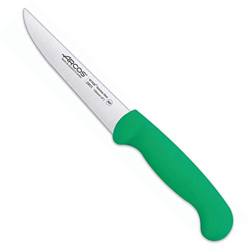 Arcos Serie 2900 - Gemüsemesser - Klinge Nitrum Edelstahl 100 mm - HandGriff Polypropylen Farbe Grün von Arcos