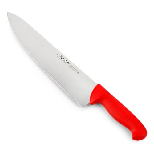 Arcos Kochmesser Professionell - Edelstahlklinge Nitrum 300 mm - Roter Polypropylen-Griff - Präziser Schnitt - Serie 2900 Arcos Kochmesser Professionell - Edelstahlklinge Nitrum 300 mm - Roter Polypropylen-Griff - Präziser Schnitt - Serie 2900 von Arcos