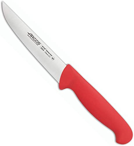 Arcos Serie 2900 - Küchenmesser - Klinge Nitrum Edelstahl 130 mm - HandGriff Polypropylen Farbe Rot von Arcos