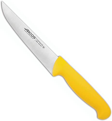 Arcos Serie 2900 - Küchenmesser - Klinge Nitrum Edelstahl 150 mm - HandGriff Polypropylen Farbe Gelb von Arcos