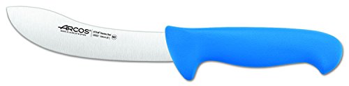 Arcos Serie 2900 - Kürschnermesser - Klinge Nitrum Edelstahl 160 mm - HandGriff Polypropylen Farbe Blau von Arcos