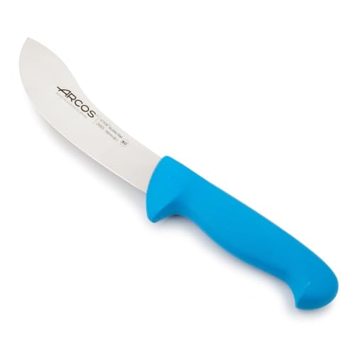 Arcos Ausbeinmesser mit Edelstahlklinge 160 mm - Ergonomischer Griff aus Polypropylen, Ideal für das Häuten - Blau, Serie 2900 von Arcos