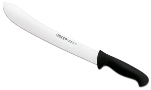 Arcos Serie 2900 - Metzgermesser Steakmesser - Klinge Nitrum Edelstahl 300 mm - HandGriff Polypropylen Farbe Schwarz von Arcos