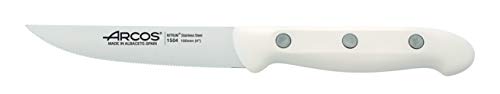 Arcos Serie Artika - Steakmesser - Klinge Nitrum Edelstahl 100 mm - HandGriff Polypropylen Farbe weiß von Arcos