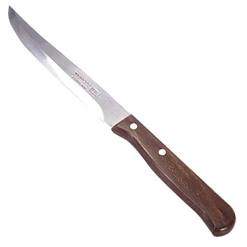 Arcos 100600 Serie Latina - Allzweckmesser Küchenmesser - Klinge Nitrum Edelstahl 130 mm - HandGriff Pack-Holz Farbe Braun von Arcos