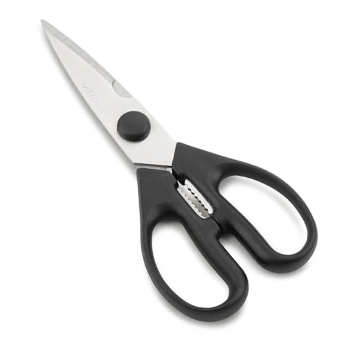 Arcos Serie Prochef - Küchenschere - Klinge Edelstahl 195 mm - HandGriff Polypropylen Farbe Schwarz von Arcos