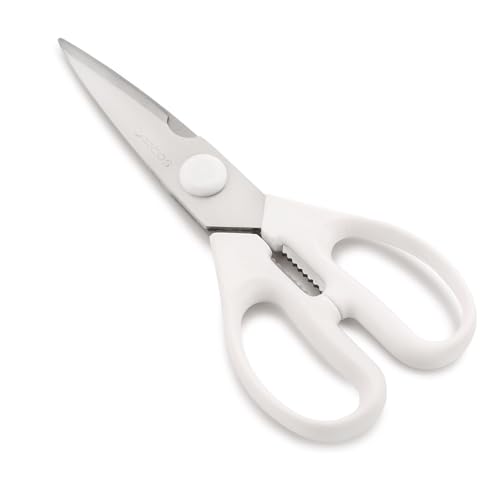 Arcos Serie Prochef - Küchenschere - Klinge Edelstahl 195 mm - HandGriff Polypropylen Farbe Weiß von Arcos