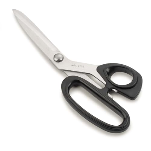 Arcos Serie Prochef - Küchenschere - Klinge Edelstahl 210 mm - HandGriff Polypropylen Farbe Schwarz von Arcos