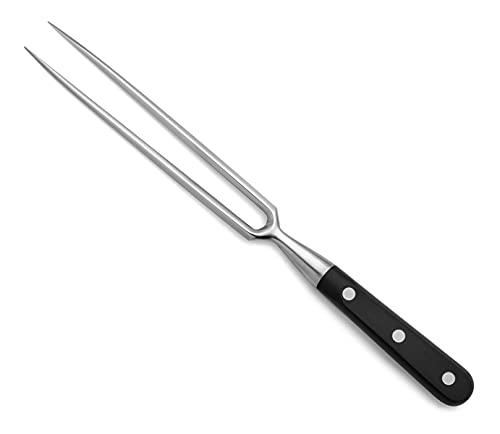 Arcos Tranchiergabel Edelstahl Nitrum 180 mm - Ergonomischer POM-Griff - Riviera Serie - Hohe Haltbarkeit und Präzision von Arcos