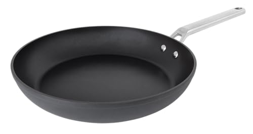 Arcos Serie Samoa | Sarten Antiadherente 26 cm | Aluminio Forjado | Full Induction | Mango Acero Inoxidable Efecto Frio | Sistema ahorro energético | Apta lavavajillas | Color Negro von Arcos