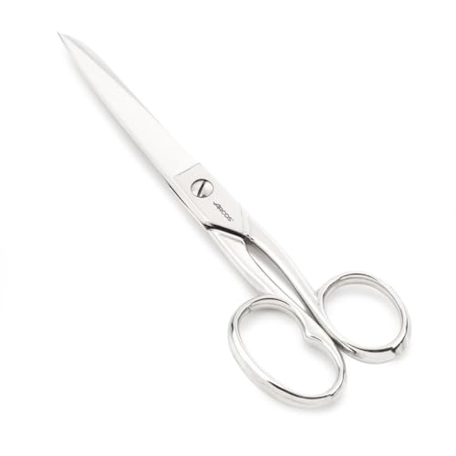 Arcos Schneiderschere Stahl 190 mm - Haushalt und Profi - Nickelbeschichtet Silber - Style Serie von Arcos
