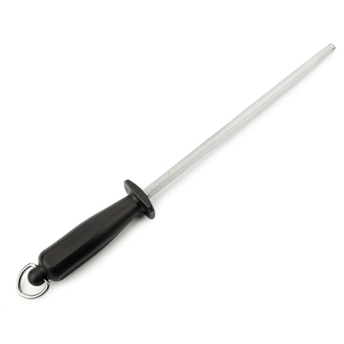 Arcos Messerschärfer Manuell - Chrom-Kohlenstoffstahl 250 mm, Robuster Polypropylen-Griff, Perfekte Klingenerhaltung, Chairas Serie von Arcos