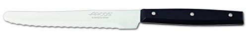 Arcos Table Messer - Tafelmesser - NITRUM Edelstahl 115 mm - HandGriff Nylon Farbe Schwarz von Arcos
