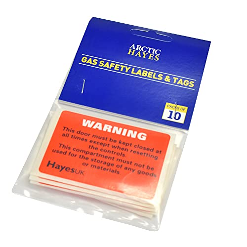 Arctic Hayes 663028 Warnung Keep Door Closed Etiketten (10 pro Packung) von Arctic Hayes