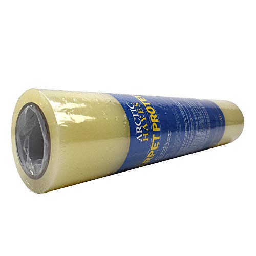 Arctic Hayes 666019 Selbstklebender Teppichschutz, 100 m Länge x 520 mm Breite von Arctic Hayes