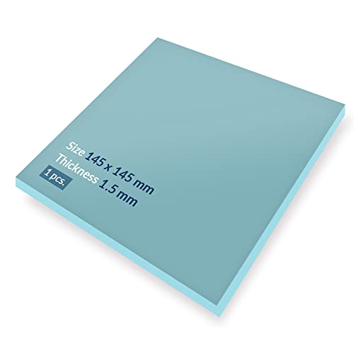 ARCTIC TP-2 (APT2560): Wärmeleitpad, Economic Thermal Pad, 145 x 145 x 1,5mm (1 Stück) - Exzellente Wärmeleitung, geringe Härte, idealer Gap-Filler, einfache Installation, sichere Handhabung - Blau ARCTIC TP-2 (APT2560): Wärmeleitpad, Economic Thermal Pad, 145 x 145 x 1,5mm (1 Stück) - Exzellente Wärmeleitung, geringe Härte, idealer Gap-Filler, einfache Installation, sichere Handhabung - Blau von ARCTIC